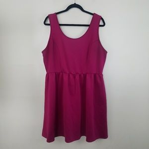 Forever 21 plus sleeveless bright dress 3x